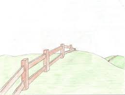 The Fence Drawing By Cybertimber2005 Drawings Perspective Drawing Perspective Lessons
