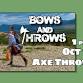 Bows & Throws: Axe & Knife Throwing event image