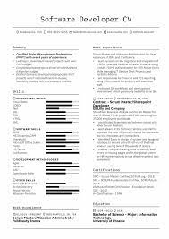 Proficient with microsoft word, excel and powerpoint. Quick Guide How To Write A Software Developer Cv