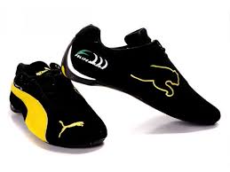 Black And Yellow Puma Shoes Mmmmmmm Black Puma Shoes With Yellow Accents Black Puma Shoes Sneakers Fashion Mens Puma Shoes