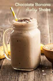 Chocolate Banana Shake Recipe Thick Creamy Healthy Dairy Free Recipe Banana Shake Recipe Chocolate Banana Shake Recipe Recipes