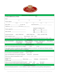 To run your business as smoothly as possible, you must have concrete processes in place.this includes equipment maintenance, scheduling needs, sending invoices, tracking revenue and spending, and so much more. Landscape Employment Application Form Templates At Allbusinesstemplates Com