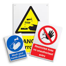 We have all seen and had a chuckle at caution this sign has sharp edges with the very fine print: The Importance Of Safety Signs Gsm Graphic Arts