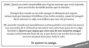 De esta forma, la carta será más atractiva y hará que tu amigo te recuerde. Carta Para Mi Mejor Amiga Para Llorar A Distancia