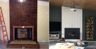 To apply materials to the fireplace and chimney. 10 Fireplace Makeover Ideas Before And After Regency