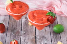 Strawberry Mango Margarita Frozen Margarita Recipe Girl Heart Food