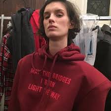 May The Bridges I Burn Light The Way Vetements Hoodie Alex Ordonez On Instagram May The Bridges I Burn Light The Way Wow Vetements Vetements Hoodie Vetements Women Wear