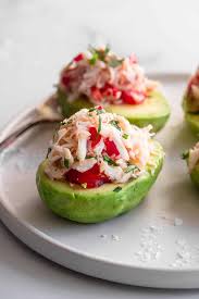 Imitation crab meat healthy recipes. Crab Avocado Salad Food Faith Fitness