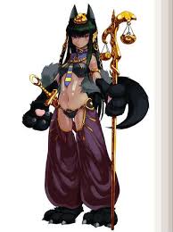 Anime Sexycreature Anubis Jpg 446 598 Monster Girl Encyclopedia Monster Girl Anubis