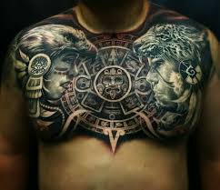 Get images of tattoos on body. 50 Intricate Aztec Tattoo Designs Tats N Rings
