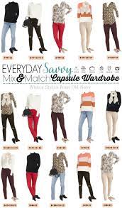 Mix Match Cute Winter Outfits From Old Navy Mini Capsule Wardrobe Mix Match Outfits Casual Winter Outfits Mix Match