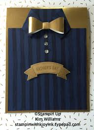 Of white cardboard will be the main part and shirt at the same time, and from blue will be a jacket. Dad Or Grad Tutorial Unique Fold Shirt Card Stampin With Kjoyink