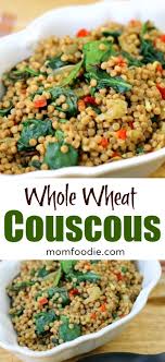 Add 2/3 cup water, the bell peppers, oregano, 1 teaspoon salt and pepper to taste, bring to a boil over high heat and cook until the peppers just begin to soften, 2 to 3 minutes. Whole Wheat Pearl Couscous Recipe With Red Peppers Onion And Spinach