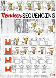 Reindeer Number Sequencing The Stem Laboratory Christmas Learning Activities Christmas Math Math Stem Activities