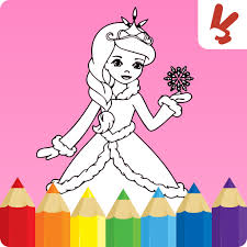 Eilonwy coloring picture free for kids to color. Kids Coloring Book Princess Apps On Google Play