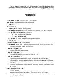 7 noiembrie 2014 scoala gimnazială valea mare profesor: Proiect Didactic Grupa Mica Mijlocie Denumirea ActivitÄÅ£ii