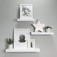 kiera grace kieragrace maine wall shelves set of 3 fn00373 7 the home depot bedroom in shelf decor wood desktop