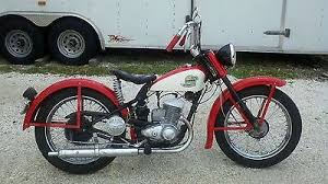 Image result for Red 1958 Motorcycle