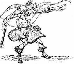 Free coloring pages of totem pole ber | painting & drawing. Images Aztec Warrior Coloring Pages Coloring Pages