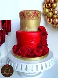 It was inspired by a photo of a cake my friend sent me. Red And Gold Fashion Inspired Sweet 16 Birthday Cake Golden Birthday Cakes Sweet 16 Birthday Cake 21st Birthday Cake For Girls