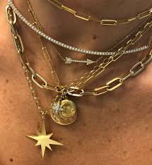 Love Diamond Choker Star And Chain Necklaces Cute Jewelry Fashion Jewelry Jewelry