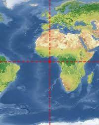 Lines run north and south. 0 Degrees Latitude 0 Degrees Longitude The Intersection Of The Equator And The Prime Meridian Would Brainly In