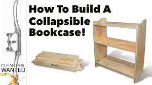 This furniture will outlive you. How To Build A Collapsible Bookcase Campaign Furniture Build With Hand Tools Youtube