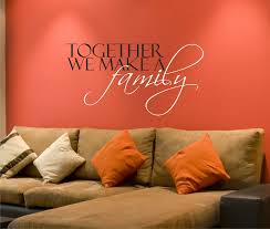 Personalize your space with living room wall quotes. Together We Make A Family Wall Decal Quote Vinyl Wall Etsy Family Wall Decals Quotes Family Wall Decals Wall Quotes Decals