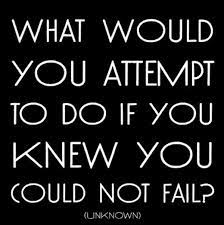 If You Knew You Could Not Fail Quote