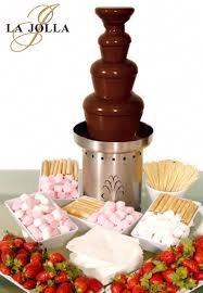 Hot Chocolate And Whipped Cream With Coconut Clean Eating Snacks Recipe In 2020 Chocolate Fountain Bar Birthday Breakfast Party Chocolate Fountain Recipes