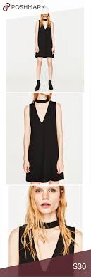 Zara Black Choker Dress Black Choker Dress Choker Dress Zara Black