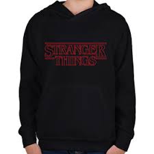 Stranger Things - Gyerek kapucnis pulóver | Print Fashion