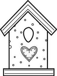 Birdhouse Coloring Pages Bing Images Coloring Pages Bird Drawings Coloring Pages For Kids
