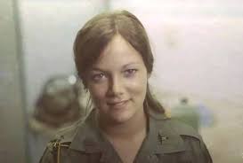 Mrs. Voorhees serving in the Navy.