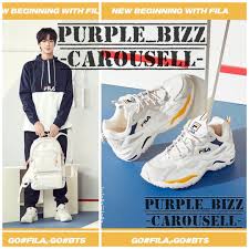 However, after jin shared this story, jimin decided to get playful. Fila X Bts Jin Raytracer Shoes White Blue 1rm01153 444 K Wave On Carousell