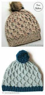 Smocking Stitch Hat Free Knitting Pattern Knitting Patterns Free Hats Hat Knitting Patterns Beanie Knitting Patterns Free