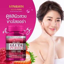 Viên uống siêu làm trắng da Min & Min Gluta Pure Thái Lan