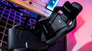 The epic black edition gaming chair from noblechairs combines a revolutionary new pu leather cover and elegant design with the ergonomic sitting position of an office chair. Newegg On Twitter Hands On With Noblechairs S Epic Gaming Chair Series Made With Real Leather Https T Co Ctrcyjvqxk Via Gamecrate Https T Co Evlpbkgock