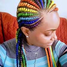 The hair is styled up at the back with beautiful twists at the front. Female Short Natural Hair Twist Styles Novocom Top