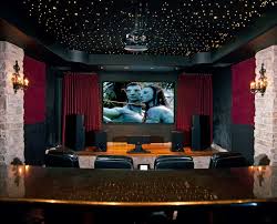 Several years ago i need blackout curtains to cut out light from small windows in my home theater room as well as curtains for either side of my 110 screen. Curtain Projector Screen Houzz