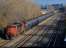 Cn 2437 Canadian National Railway Ge C40 8m Dash 8 40cm At Lachine Quebec Canada By Michael Berry Steam Trains Train Truck Train Museum