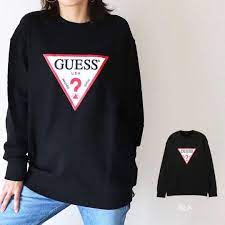 GUESS ゲス ロゴプリントスウェット クルーネック 春服 中厚手 古着 長袖 | ofmns.org.rs