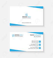 Designcap is ready to help. Simple Business Card Template Design Royalty Free Cliparts Vectors And Stock Illustration Image 122783911
