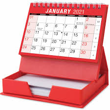 Find photos of desk calendar. Desktop Calendar With Memo Pad 2021 At Calendar Club