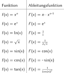 Innere funktion = 4x + 2; Ableitung Abiturma