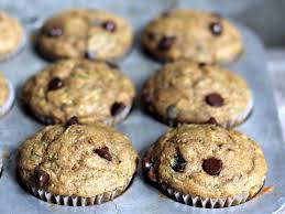 Skinny Zucchini Banana Chocolate Chip Muffins | Ambitious Kitchen