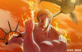 This is going to be the main fight. Drew Escanor Being A Badass Like Always Nanatsunotaizai Seven Deadly Sins Anime Anime Heaven Anime Wallpaper