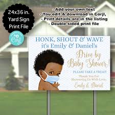 Boy Baby Shower Yard Signsdrive By Baby Shower Yard Etsy In 2020 Baby Boy Shower Baby Signs Baby Shower Signs