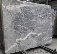 Polished Grey Marble Slabs / Exterior & Interior Wall and Floor Tiles