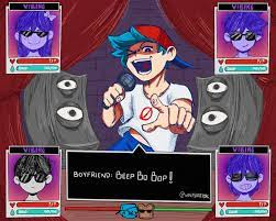 Don T Mind Me Just Imagining What A Fnf Mod In Omori Would Look Like Omori In 2021 Fandom Crossover Funkin Friday Night